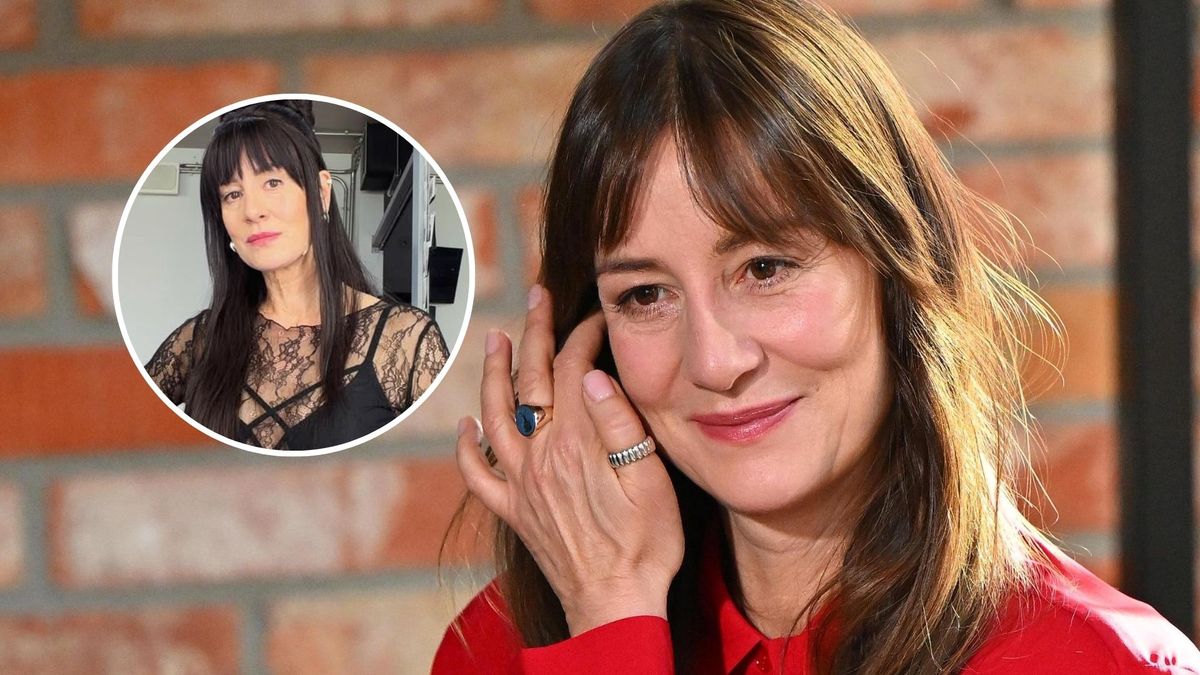 Maja Ostaszewska zachwyciła koronkową kreacją 