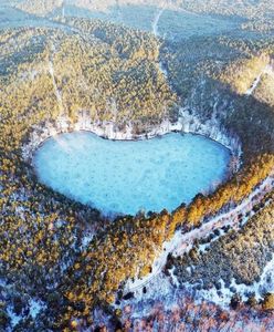 Озеро у формі серця. Неймовірне місце в Польщі