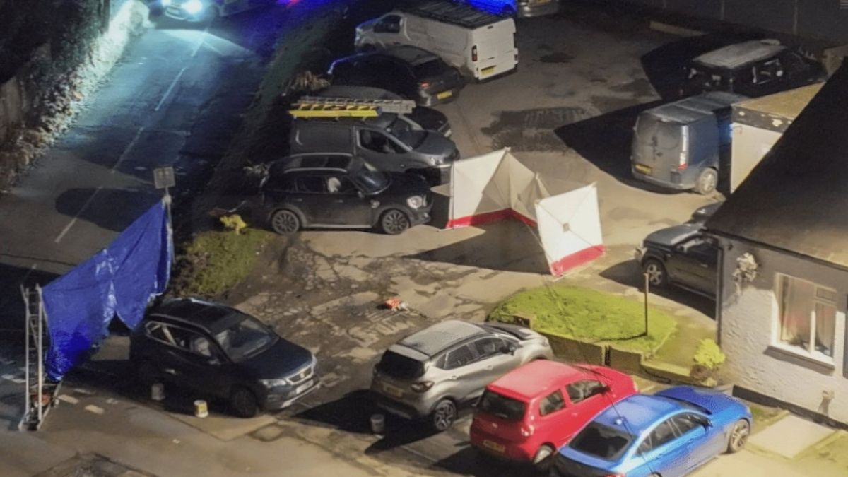 Strzelanina przed pubem w Walentynki.