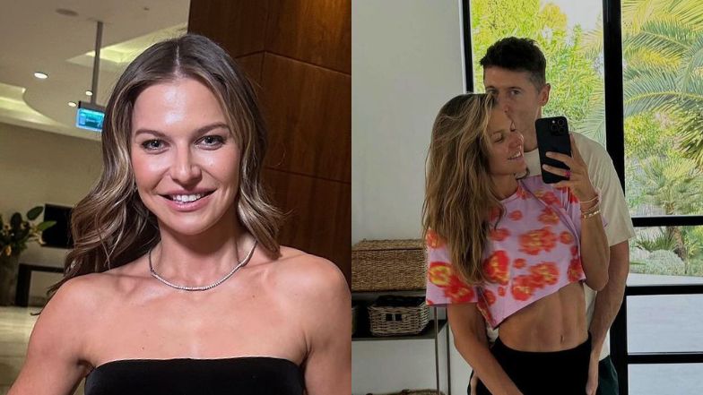 Rzadki widok. Anna Lewandowska pokazała twarze córek