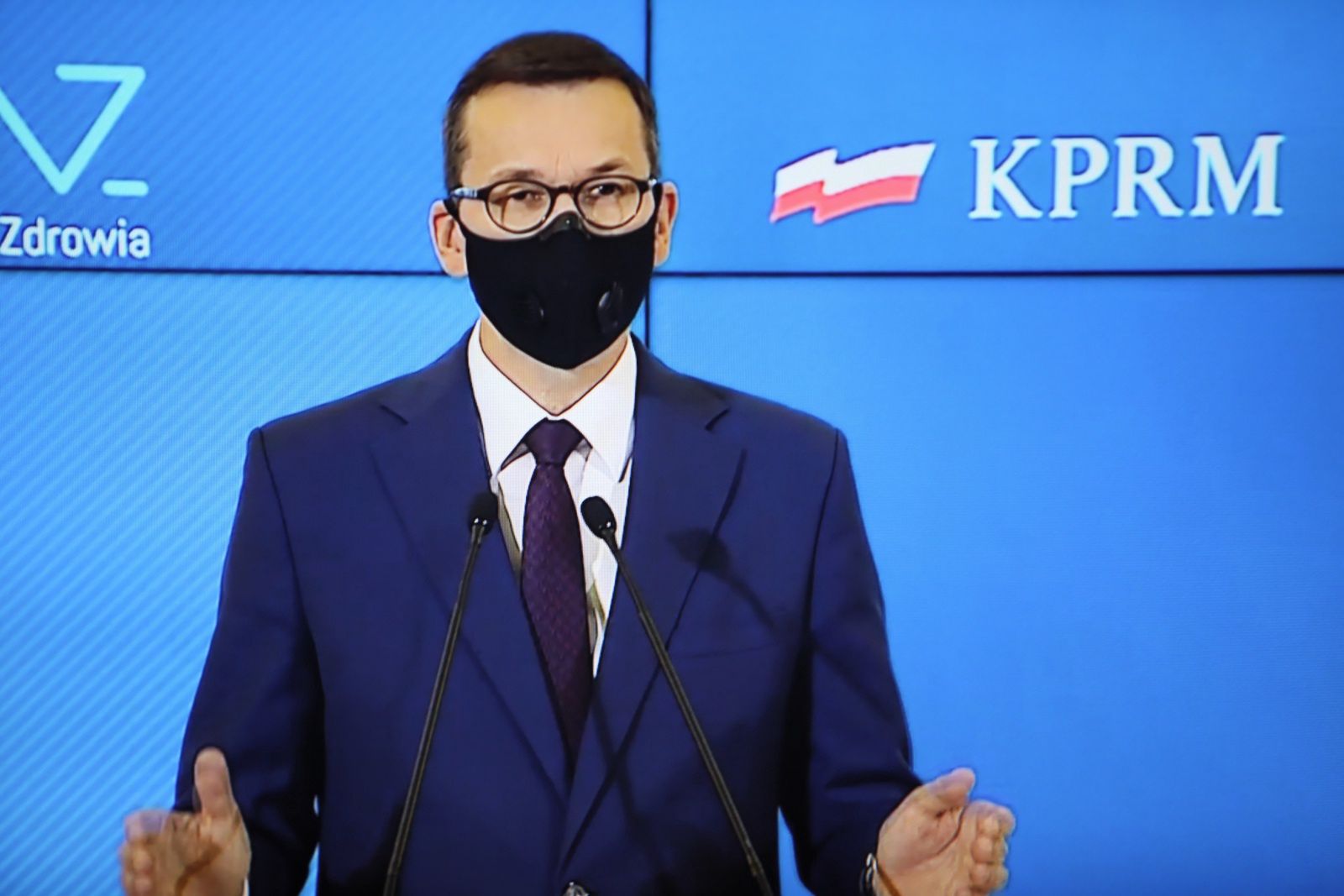 Konferencja prasowa premiera. "10 działań antykryzysowych dla firm"