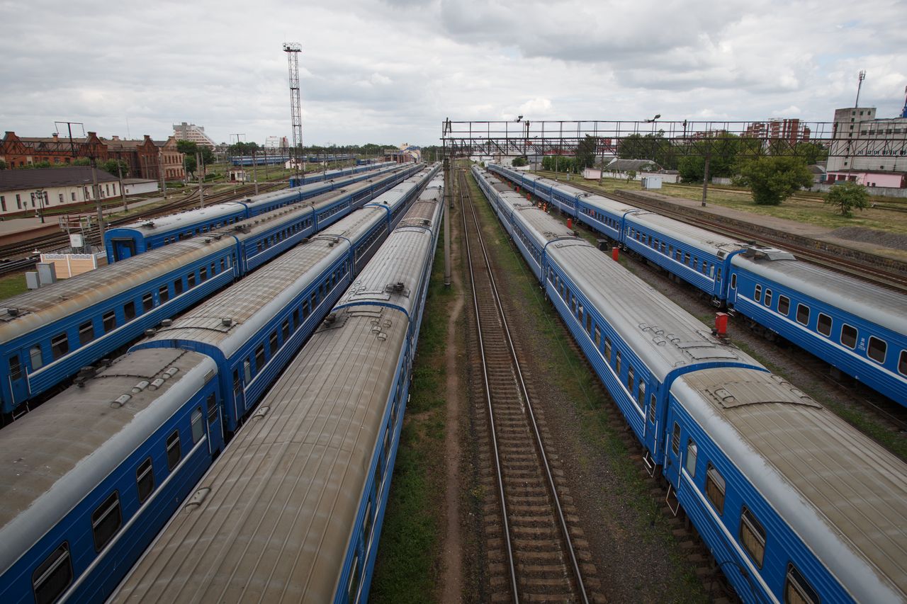 Belarus may be preparing to receive trains with Russian military equipment, personnel, and ammunition. Illustrative photo.