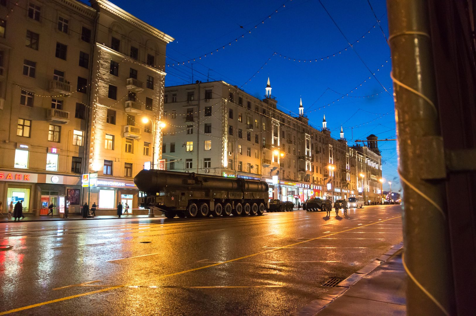Mobilna wyrzutnia pocisków Topol-M