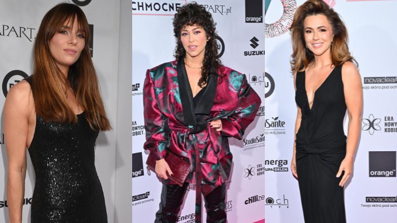 Zatrzęsienie celebrytek na gali Wszechmocne