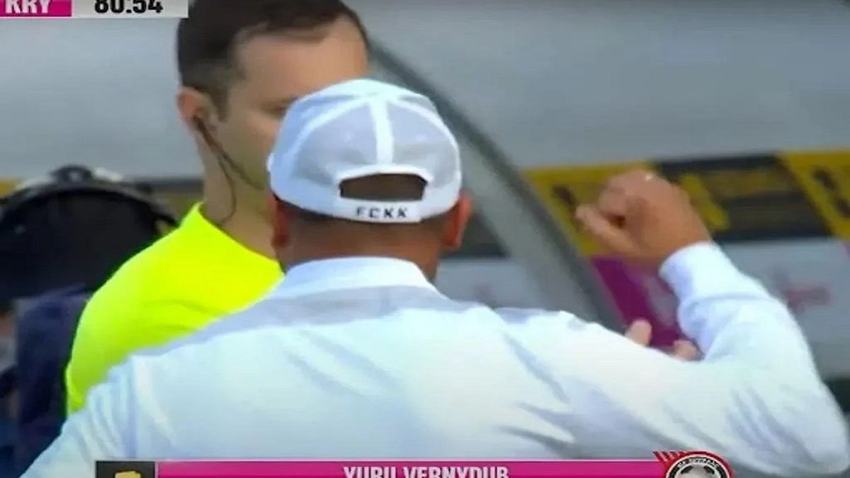 O geście Jurija Wernyduba zrobiło się głośno