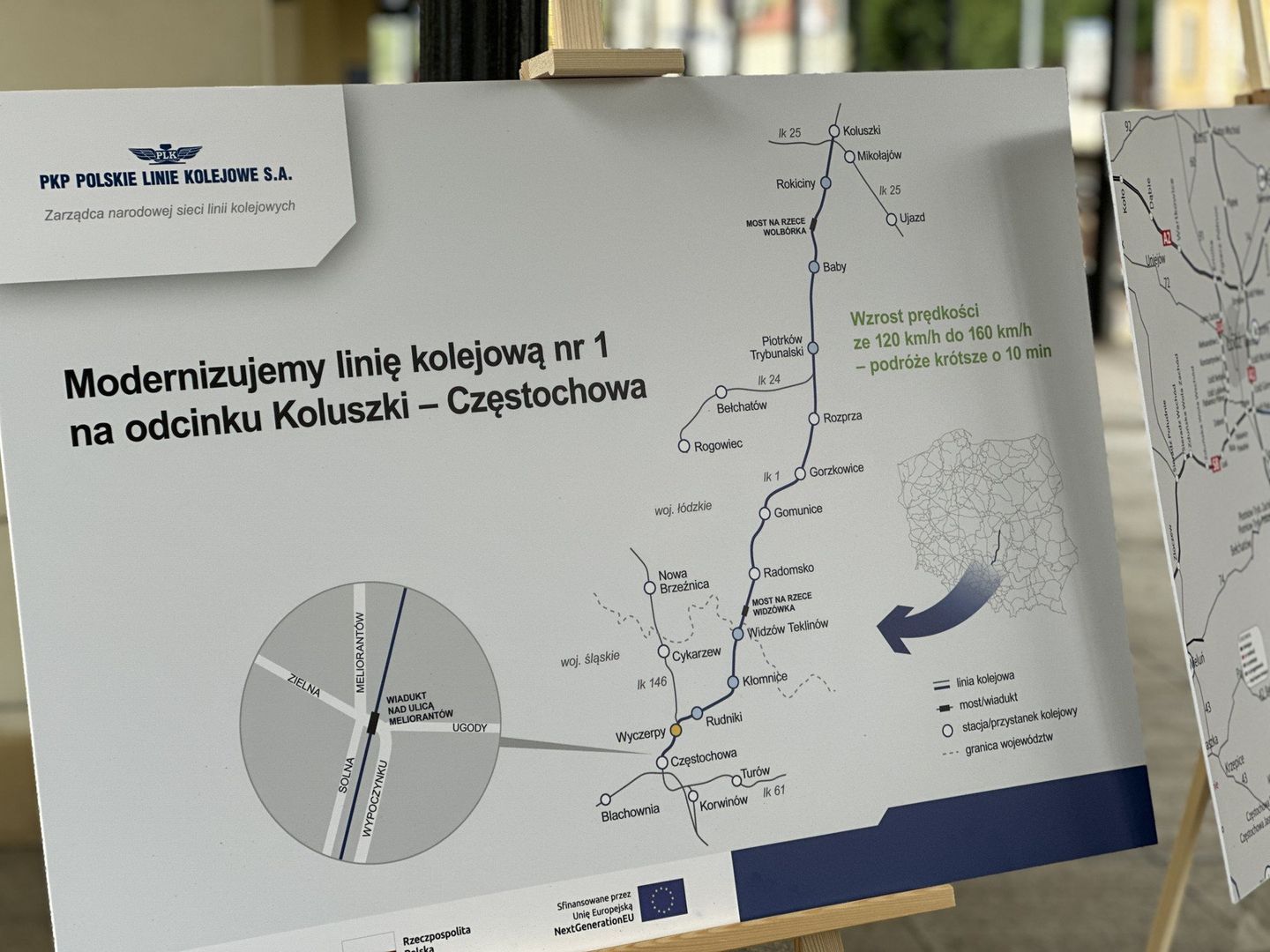 Pociągi przez Piotrków pojadą szybciej o 40 km/h. Rusza modernizacja linii kolejowej nr 1