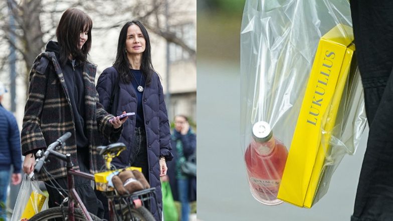 Viola Kołakowska z córką