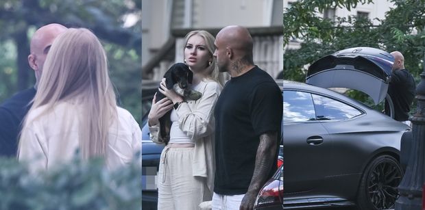 Akop Szostak spaceruje z ukochaną i ładuje się do fury za prawie 500 TYSIĘCY ZŁOTYCH (ZDJĘCIA)