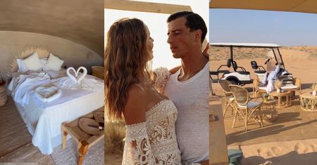 Agnieszka Włodarczyk odsłania kulisy WESELA na dubajskiej PUSTYNI! Tak wyglądał luksusowy apartament nowożeńców (ZDJĘCIA)
