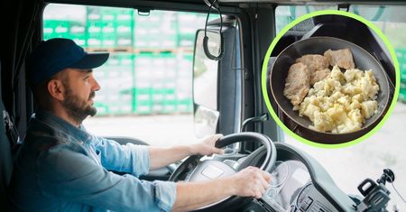 Tak wygląda dieta zawodowego kierowcy. "Tęsknię za domowym jedzeniem"
