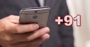 Wiadomość RCS z numeru +91. Komunikat nie jest prawdziwy