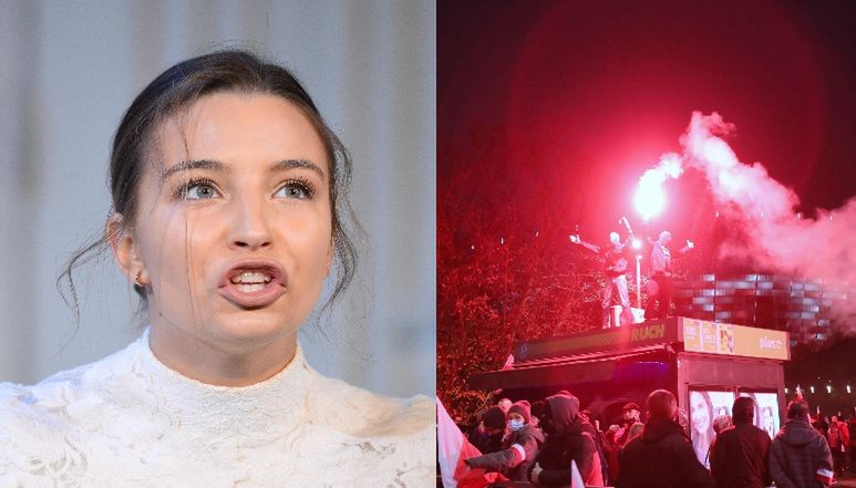 Julia Wieniawa ostro o uczestnikach zamieszek na ulicach Warszawy