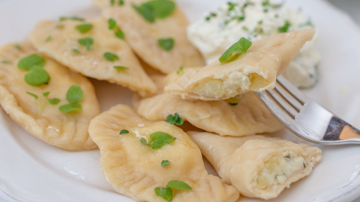 Pierogi z bryndzą. Musisz ich spróbować!