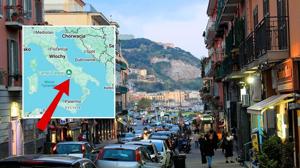 Trzęsienie ziemi blisko Neapolu