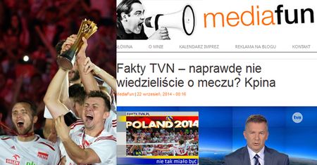 W "Faktach" TVN ani słowa o siatkarzach! Bo... grali w Polsacie?