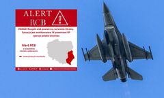 Poderwano myśliwce. Alerty w dwóch województwach