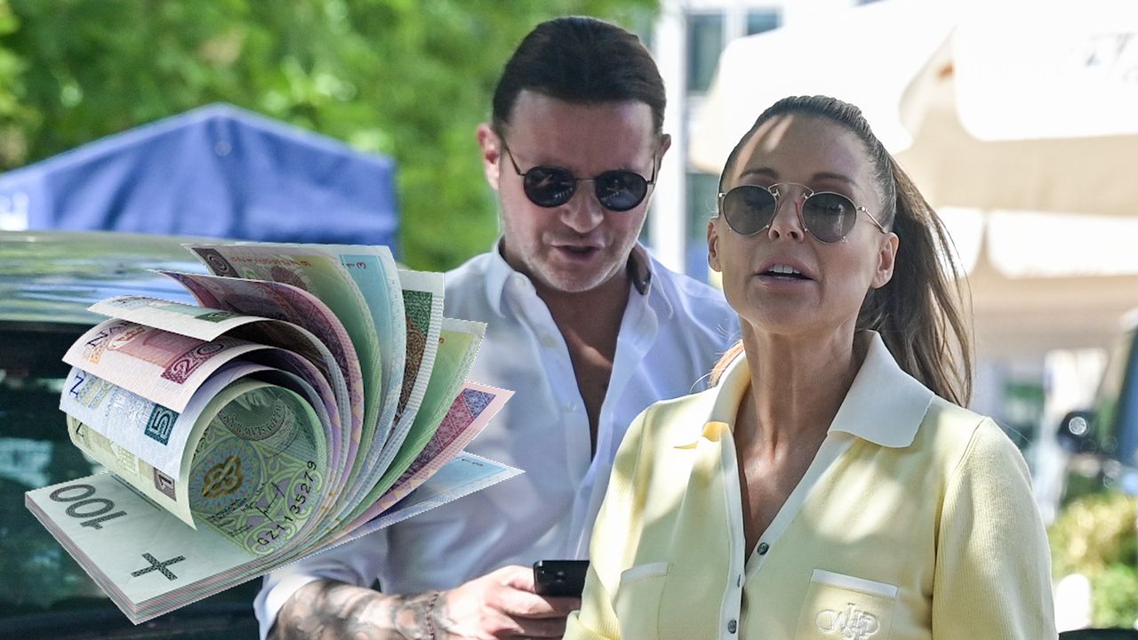 Radosław Majdan i Gosia Rozenek przyłapani przez paparazzi