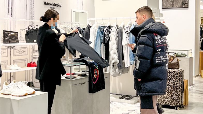 Allan Krupa i Victoria Sypucińska na wspólnych zakupach w Vitkacu