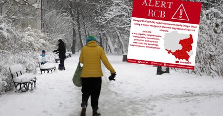 Atak zimy w Polsce. Nowy alert RCB