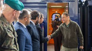 Niezapowiedziany wyjazd Sikorskiego. "Dzień dobry z Kijowa"