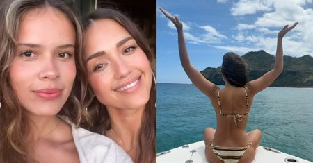 Jessica Alba na rodzinnych wakacjach. Nie zabrakło zdjęć z córką i kadrów w bikini... (ZDJĘCIA)