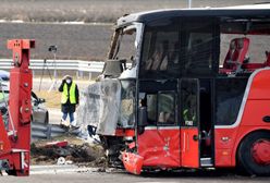 Wypadek autobusu na A4. Część podróżnych wróciła na Ukrainę