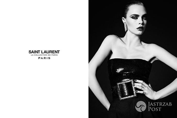 Cara Delevingne twarzą Saint Laurent