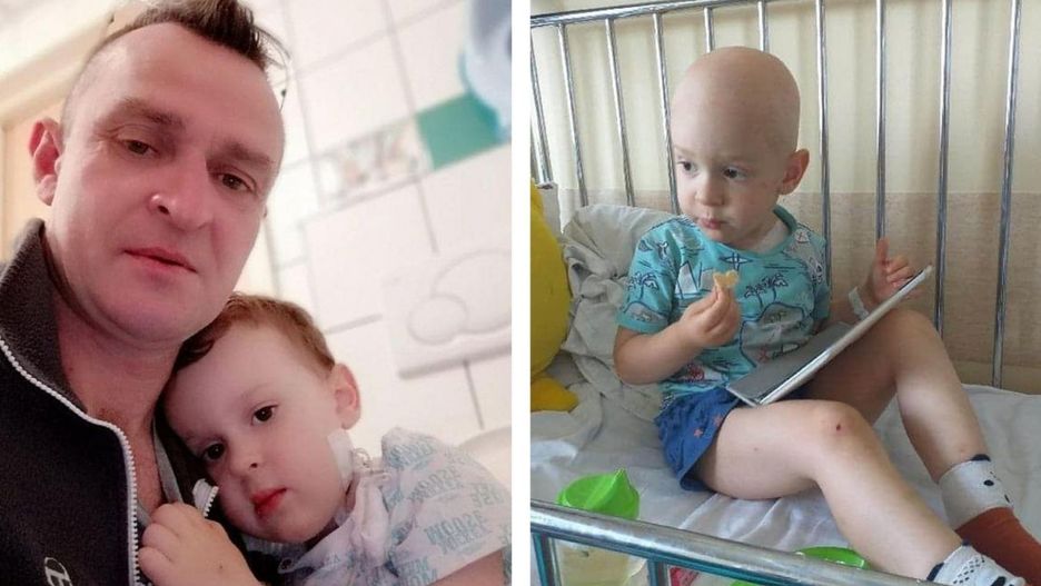 3-letni Oliwier walczy z guzem mózgu