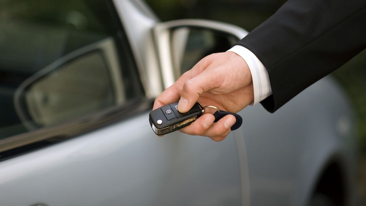 Kluczyki samochodowe. Zdjęcie ilustracyjne
