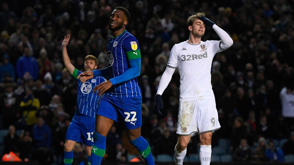 Reakcja  Patricka Bamforda w meczu Leeds -  Wigan