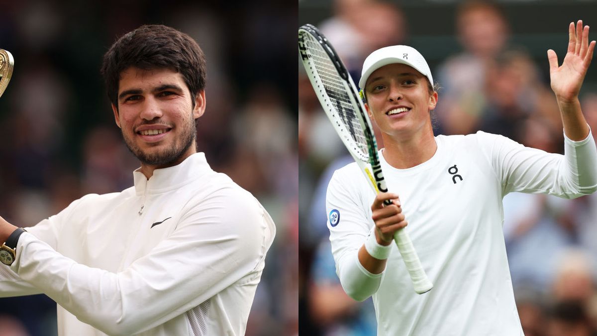 Zdjęcie okładkowe artykułu: Getty Images / Julian Finney / Na zdjęciu: Carlos Alcaraz i Iga Świątek