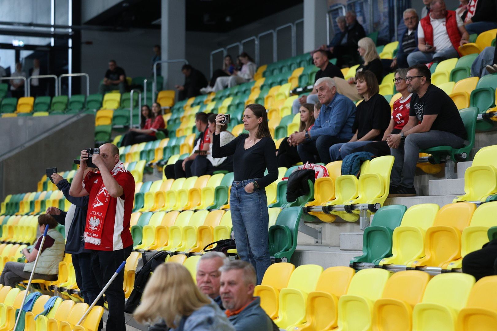 Mecz otwarcia hali Areny Katowice dla wtajemniczonych. Polska zagrała z Rumunią przed mistrzostwami świata do lat 21 - zdjęcia