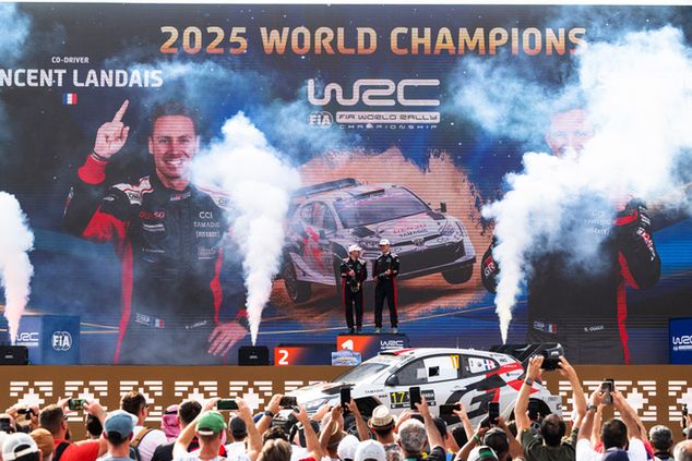 Tak Sebastien Ogier celebrował tytuł mistrza świata