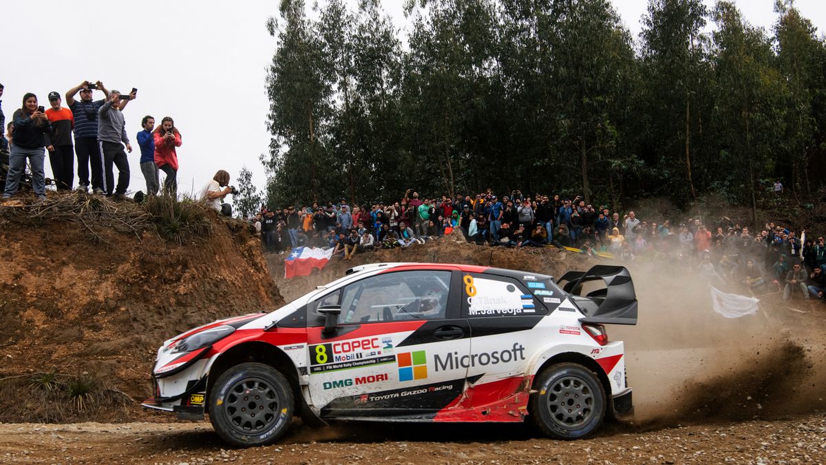 Materiały prasowe / Red Bull / Na zdjęciu: Ott Tanak na trasie Rajdu Chile