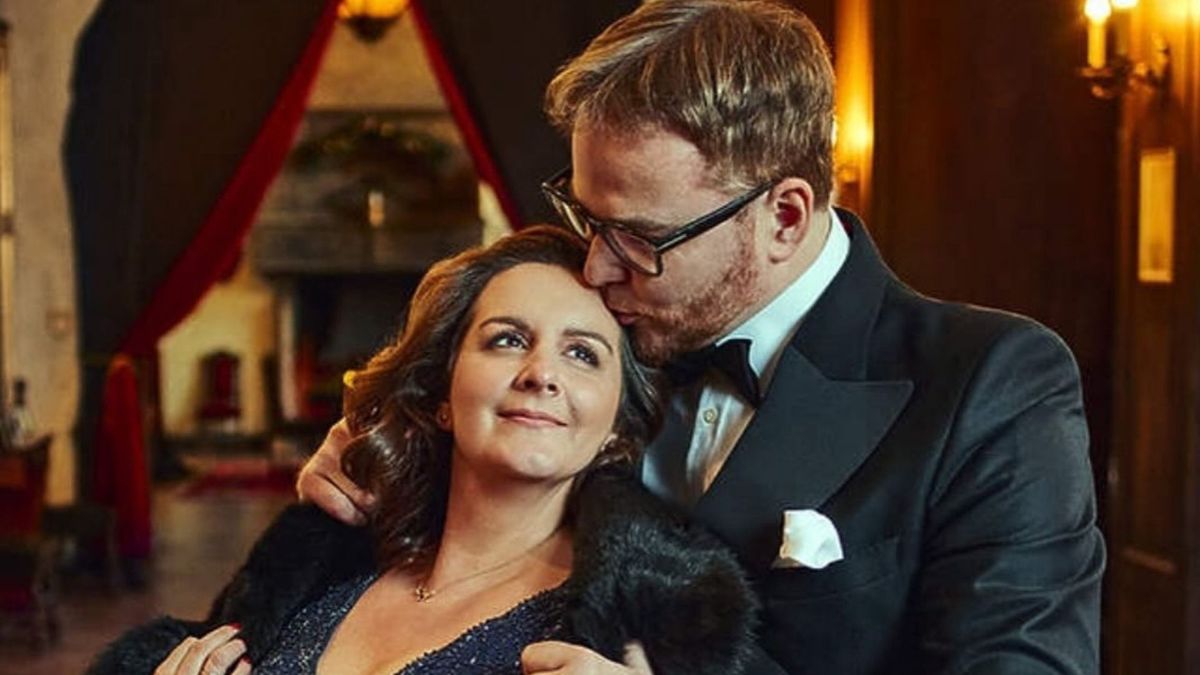 Książę Lubomirski z żoną