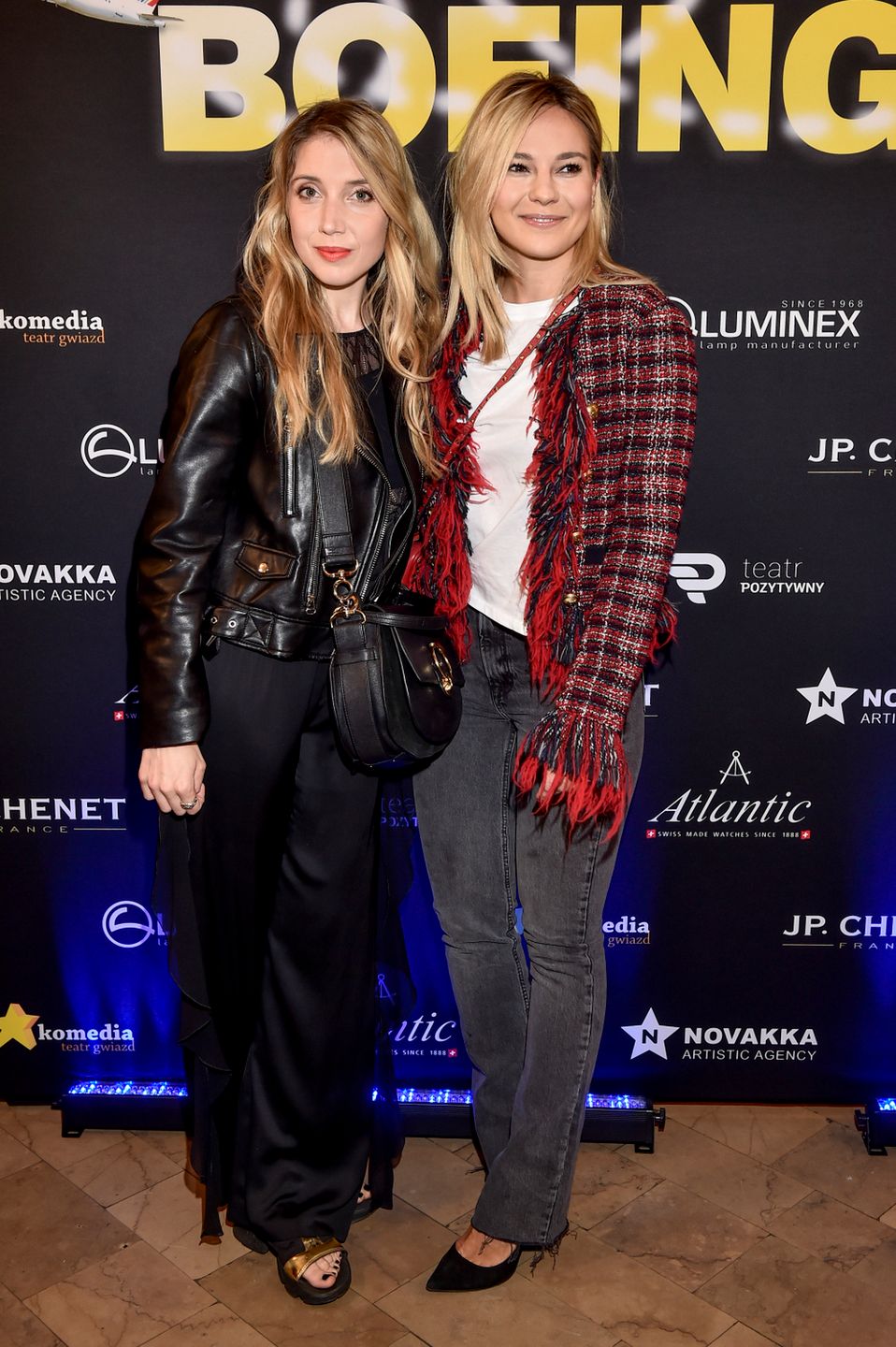 Ina Sobala, Joanna Kuberska - premiera Boeing Boeing