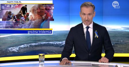 Piotr Kraśko poprowadził wigilijne "Fakty". Na koniec zwrócił się do widzów
