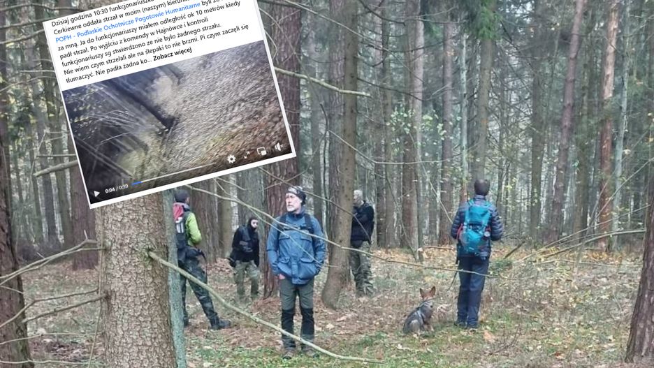 POPH twierdzi, że padły strzały. Na dowód publikuje nagranie