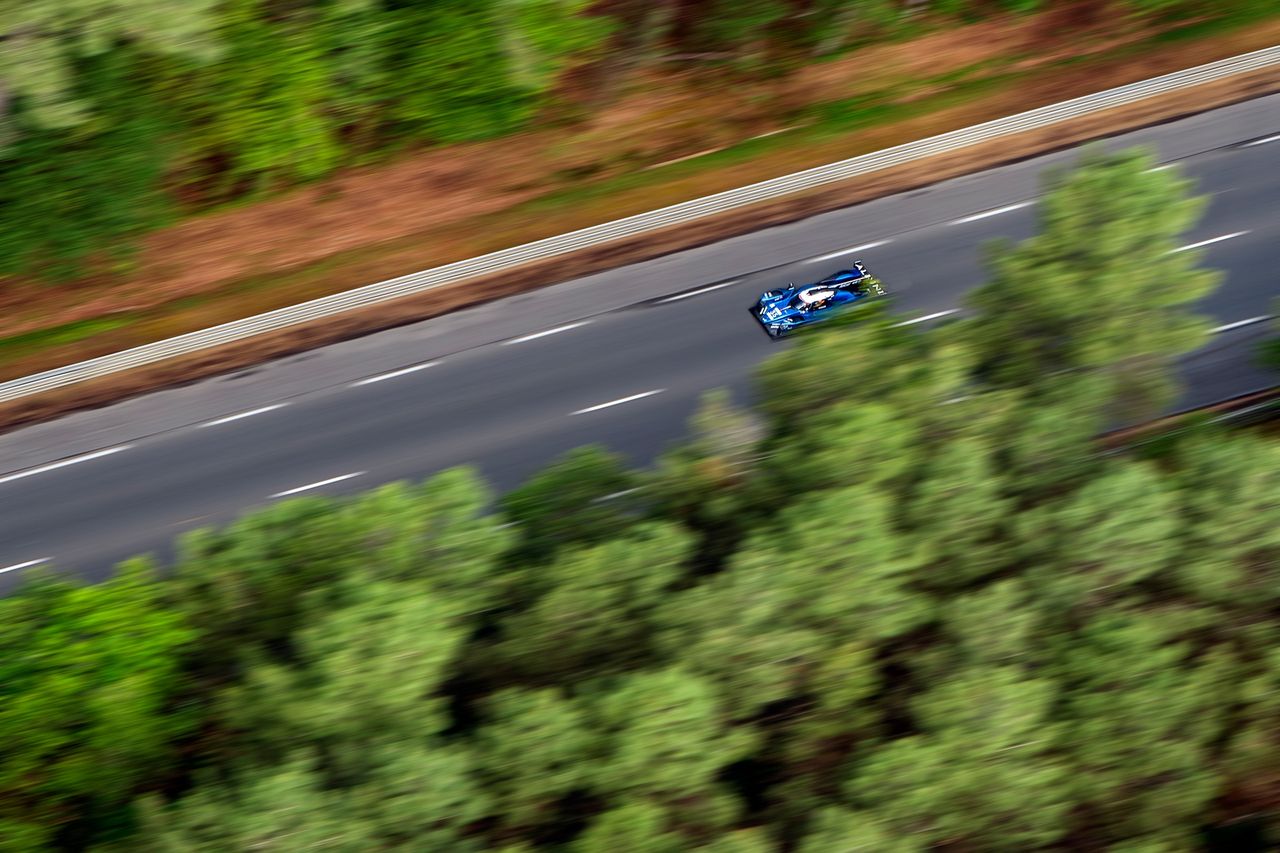 24h Le Mans 2023 widziane ze sterowca Goodyear Blimp