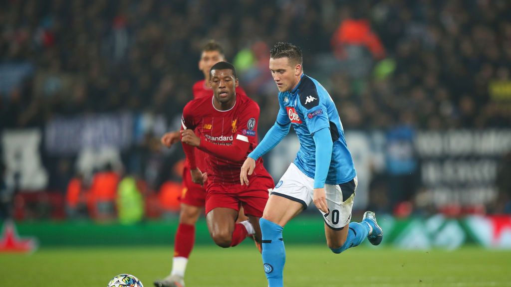 Getty Images / Jay Barratt - AMA / Na zdjęciu: Georginio Wijnaldum i Piotr Zieliński