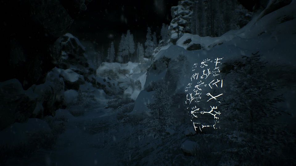Kholat - tajemnicze znaki na skałach w wersji PS4