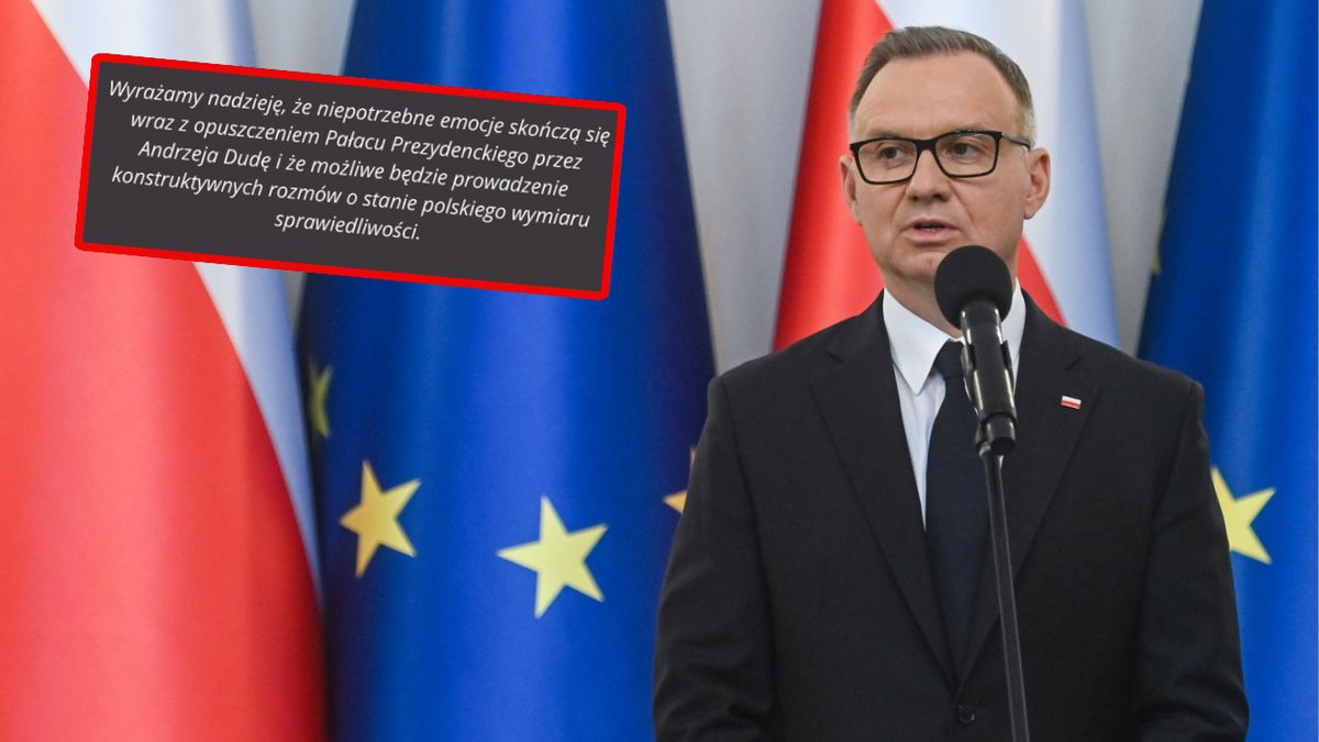 "Iustitia" odpowiada Dudzie