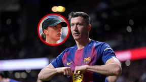 Lewandowski odchodzi. Tak zareagowała Świątek