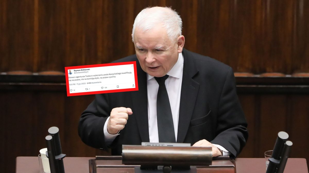 Zdjęcie okładkowe artykułu: PAP /  / Szymon Ziółkowski zareagował na wypowiedź Jarosława Kaczyńskiego