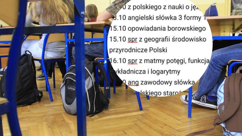 Rodzice skarżą się, że dzieci mają za dużo sprawdzianów