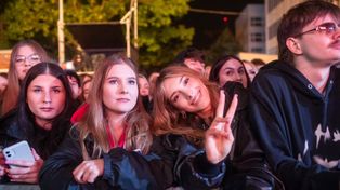 Koncert Główny Juwenaliów UEK 2025. Wieczór był chłodny. Kaz Bałagane i Jan-Rapowanie rozgrzali publiczność!