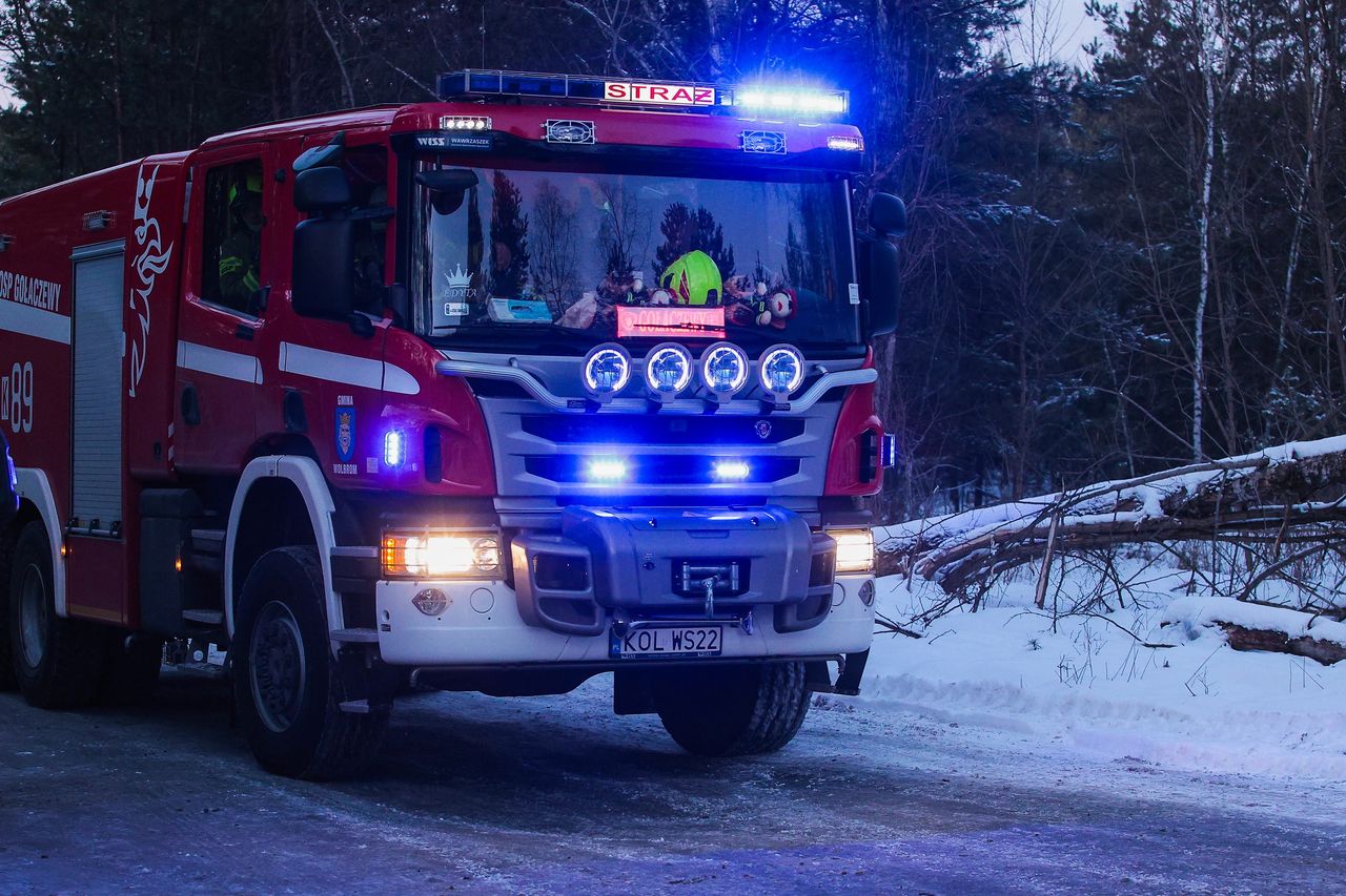 Zatruli się czadem. Matka z dziećmi w szpitalu