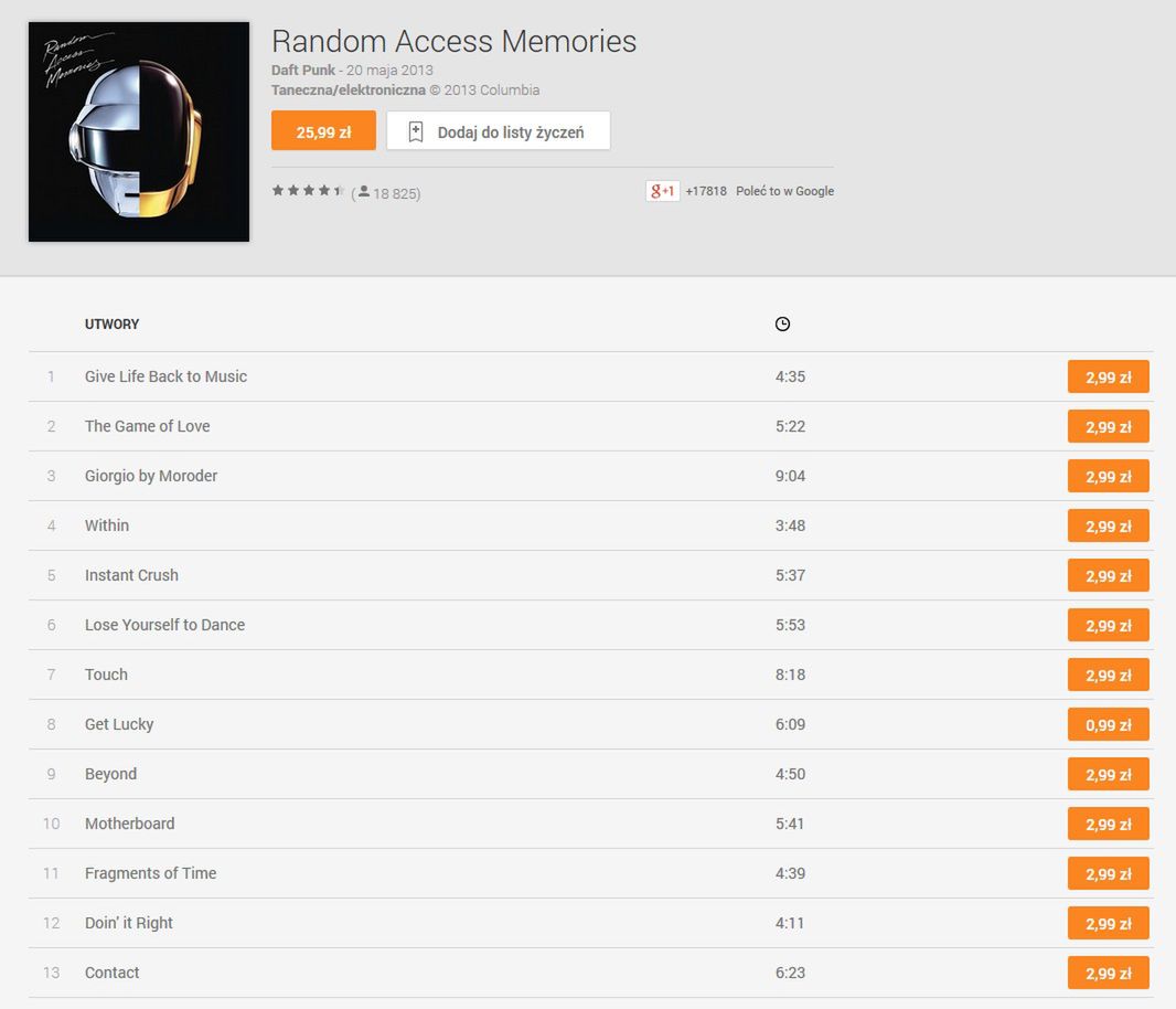 Muzyka Google Play już dostępna w Polsce! Warto się skusić? 6