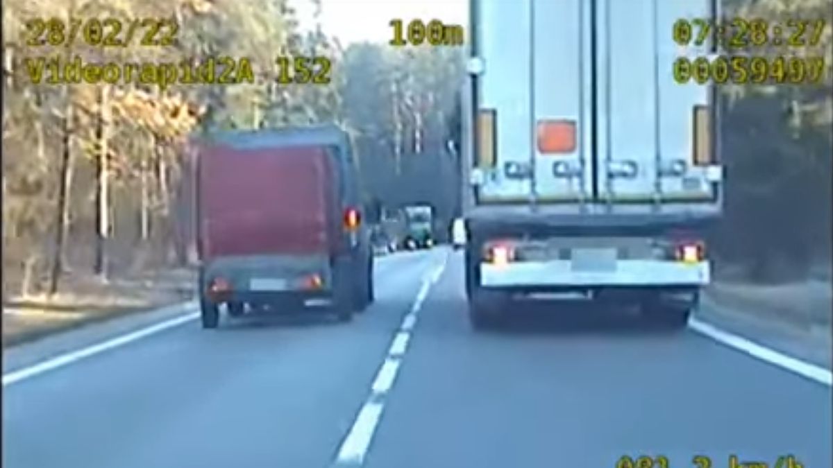 Niebezpieczna jazda Litwina