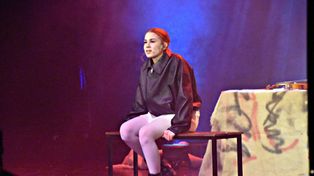 "W pętli ciemności" - poruszający monodram studentów z Głogowa